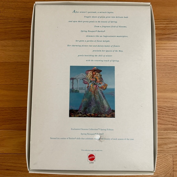 Spring Bouquet Barbie Enchanted Seasons Collection 1994 - Picture 6 of 16